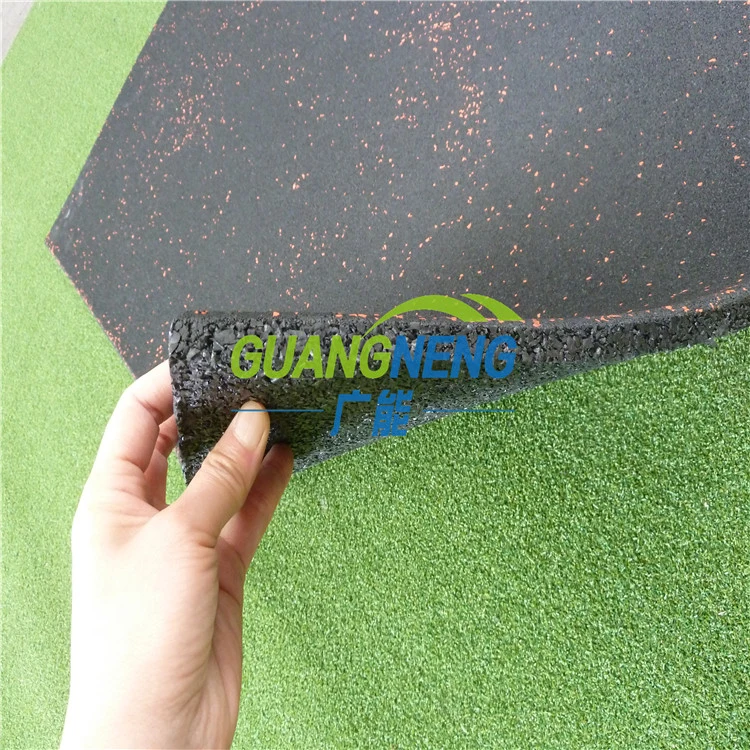 Outdoor Rubber Tile, Gym Flooring Mat, Interlocking Gym Matting