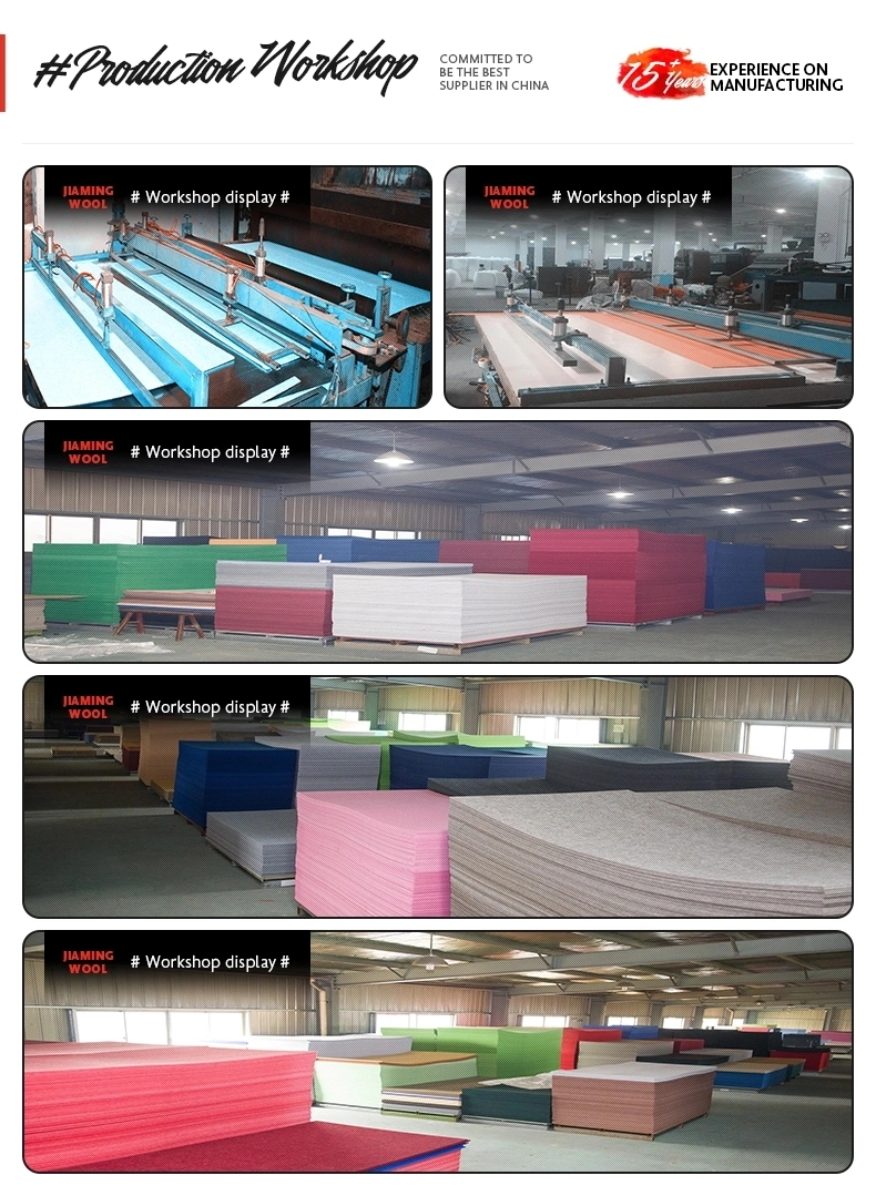 Acoustic Insulation Rolls Sound Absorbing Polyester Pet Acoustic Panel Soundproof Acousti