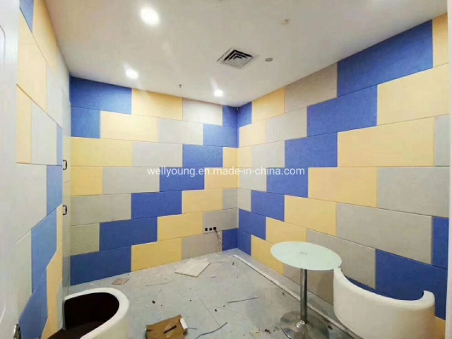 Polyester Fiber Acoustic Soundproof Wall Panel