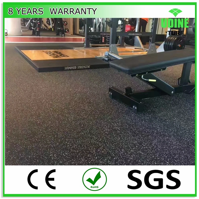 Gym Rubber Flooring High Density Fitness Gym EPDM Rubber Floor Mat