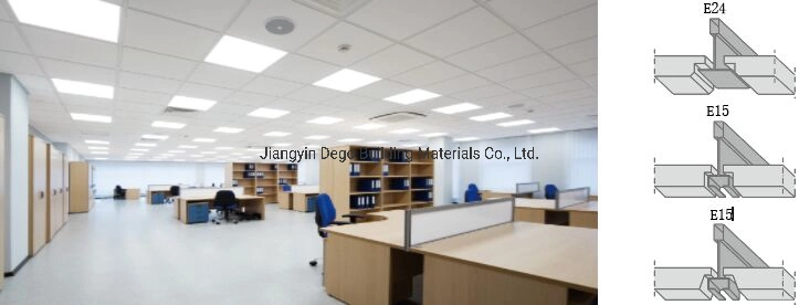 Acoustic Fiberglass Ceiling Board Fire Retardant Sound Absorbing Soundproof Material