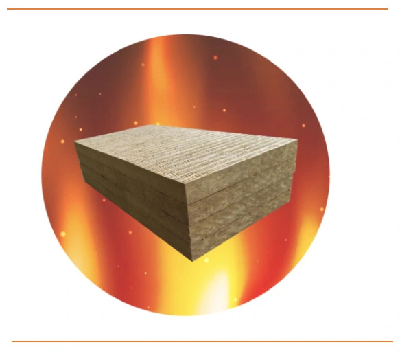 Isoking Soundproof Fireproof Basalt Wool Slab Rock Wool Panel Board