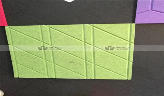 24mm Fire-Resistant Eco-Friendly 100% Polyester Fiber Acoustic Panel Acoustic Polyester Pet Acoustic Panel