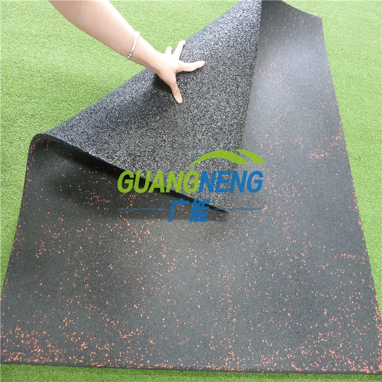 Outdoor Rubber Tile, Gym Flooring Mat, Interlocking Gym Matting