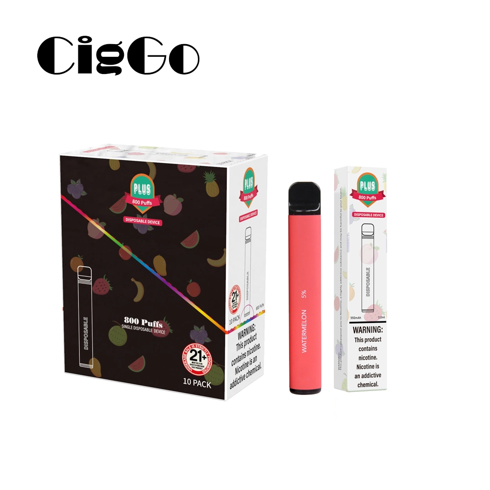 New Arrival 800 Puffs Vape Pod Ciggo Plus Pod Vape Kit Pod Vaporizer