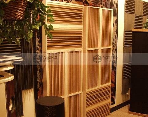 Sound-Absorbing Function Wooden Acoustic Diffuser