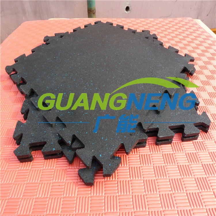 15mm Thick Interlocking Gym Mats/Gym Rubber Flooring/Gym Flooring Mats