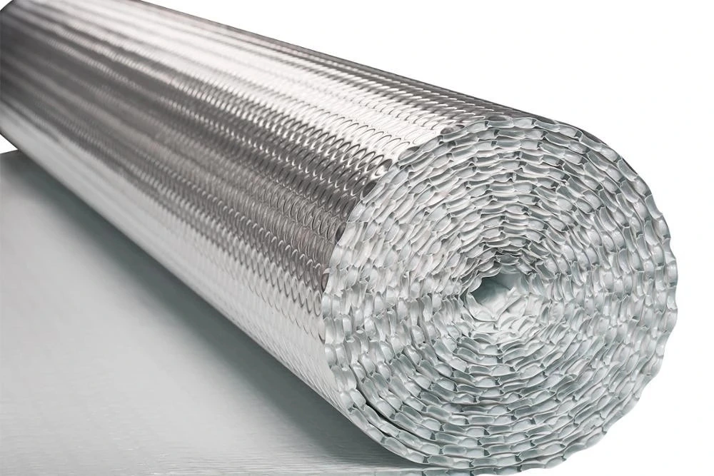 Fireproof Aluminum Bubble Foil Soundproof Heat Insulation