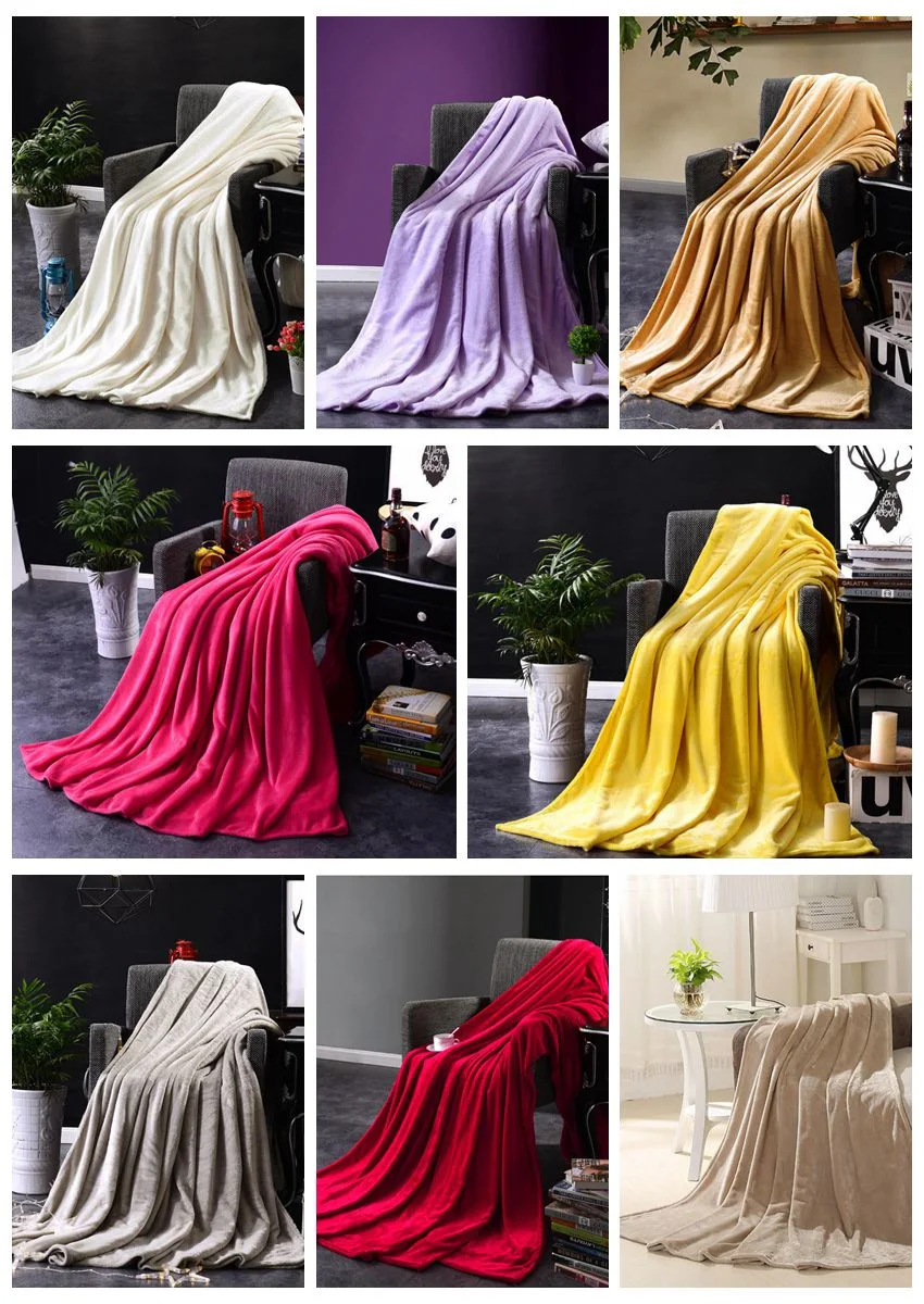 Factory Price Wool Blanket Custom Striped Blanket Woolen Camp Blanket