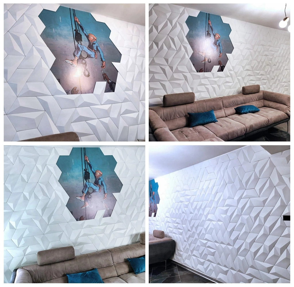 Best Seller 3D Wallpaper, Soundproof Wall Sticker, 60X60X1cm Wall Panel