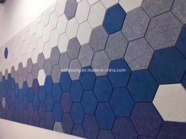 Polyester Fiber Acoustic Soundproof Wall Panel