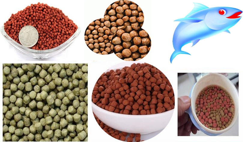 Miniature Fish Food Machine, Ornamental Fish Food Processing Line, Fish Feed Making Machine