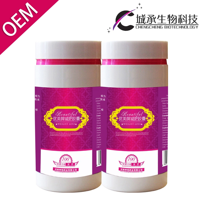 China Supplier Spirulina Ginkgo Capsules Weight Loss Slimming Pill