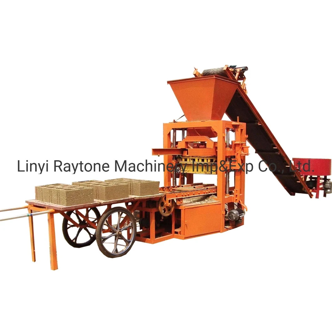 Manufacturing Qt4-26 Hollow Solid Hollow Block Brick Machine /Machinery