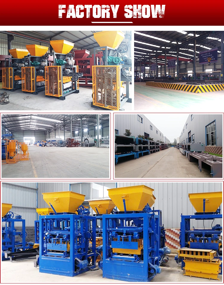 Qt4-24 Used Concrete Blocks Making Machines Price for Small Business Small Block Making Equipment