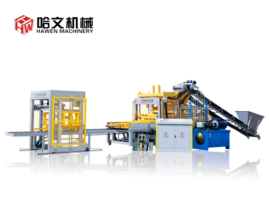 Automatic Retaining Block Brick Paver Block Concrete Brick Making Machine Construction Equipment