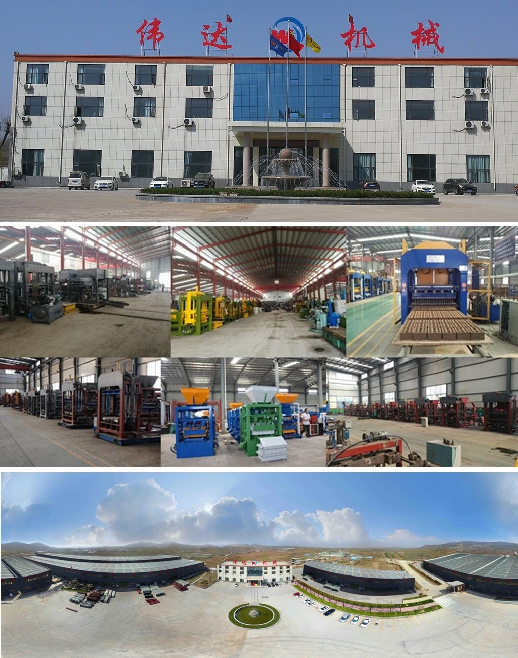 Block Making Equipment Qt6-15 Interlocking Paver Block Making Plant