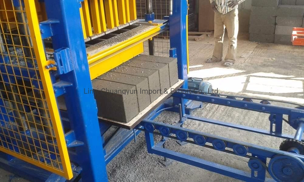 Qt4-20 Cinder Block Making Equipment Cement Pavers Making Machine for Ethiopia