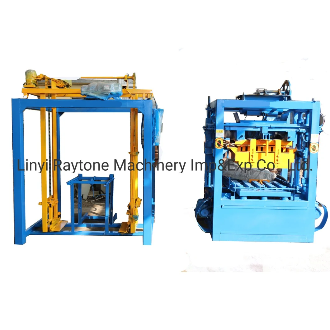 Manufacturing Qt4-26 Hollow Solid Hollow Block Brick Machine /Machinery