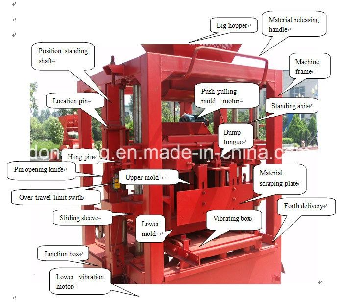 Semi Automatic Cement Brick Block Making Machine, Hollow Block Making Machine