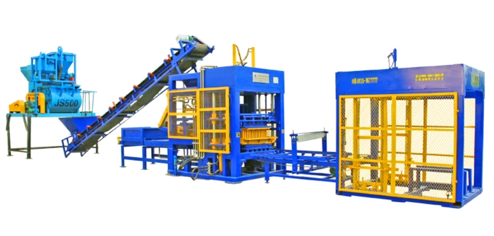 China Automatic Hydraulic Qt5-15 Concrete Block Machine Hollow Block Machine