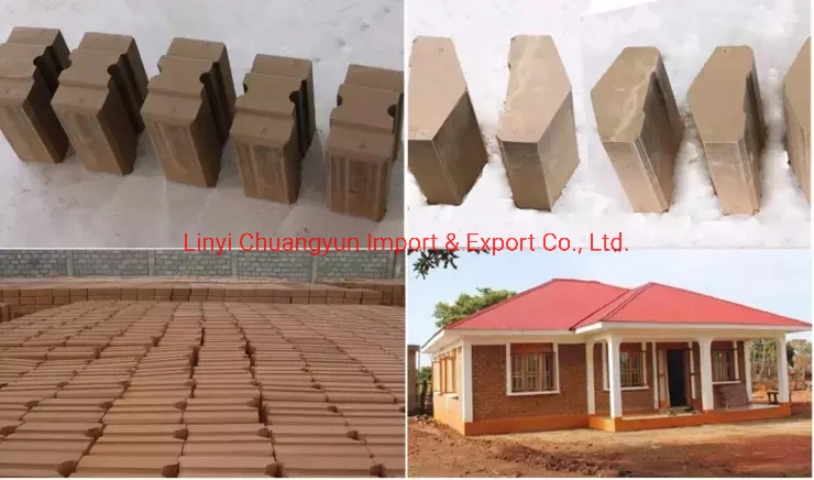 Cy4-10 Small Scale Interlocking Brick Machine Clay Gypsum Block Machine Paver Block