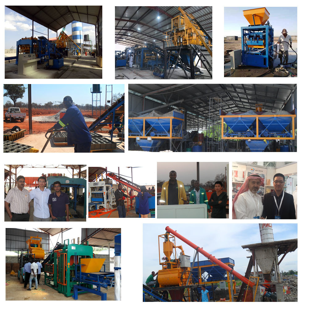 Qt10-15 Auto Interlock Wall Block Making Machine Concrete Stone Sand Block Paver Making Machine