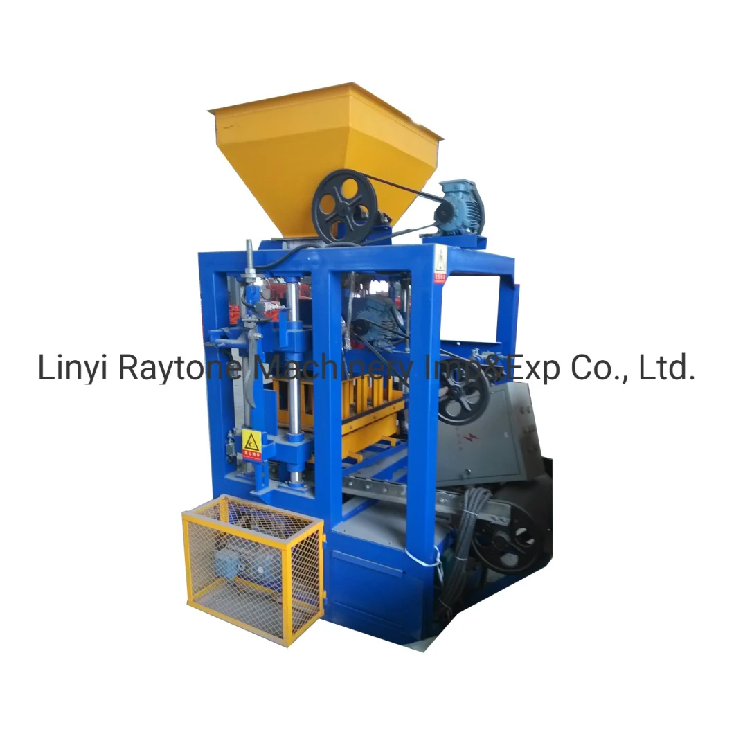 Manufacturing Qt4-26 Hollow Solid Hollow Block Brick Machine /Machinery