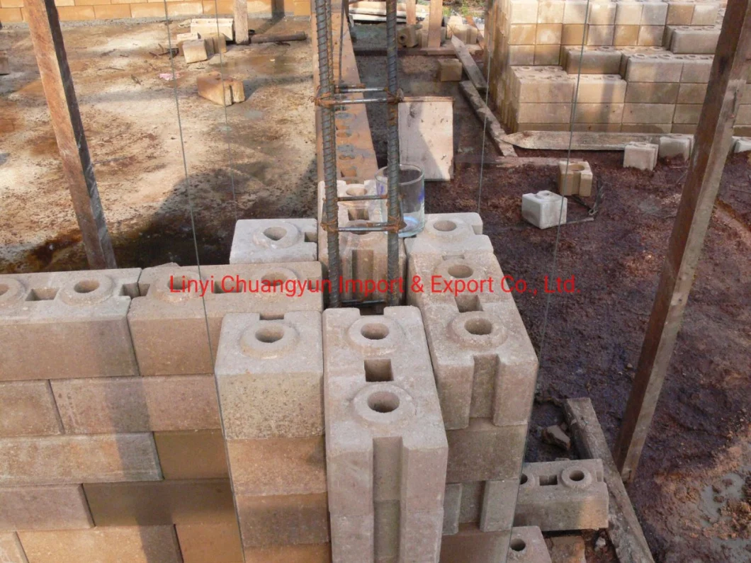 Cy4-10 Small Scale Interlocking Brick Machine Clay Gypsum Block Machine Paver Block