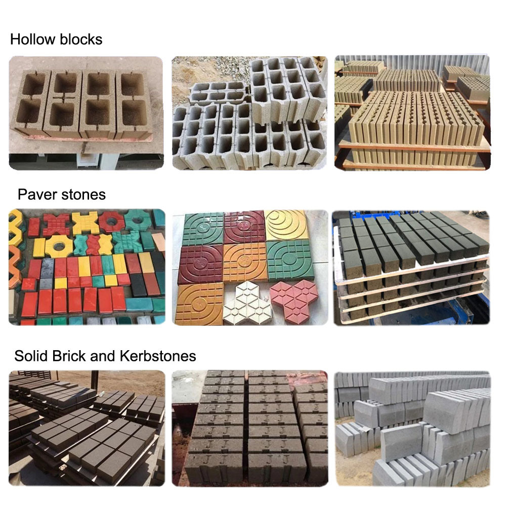 Qt10-15 Auto Interlock Wall Block Making Machine Concrete Stone Sand Block Paver Making Machine