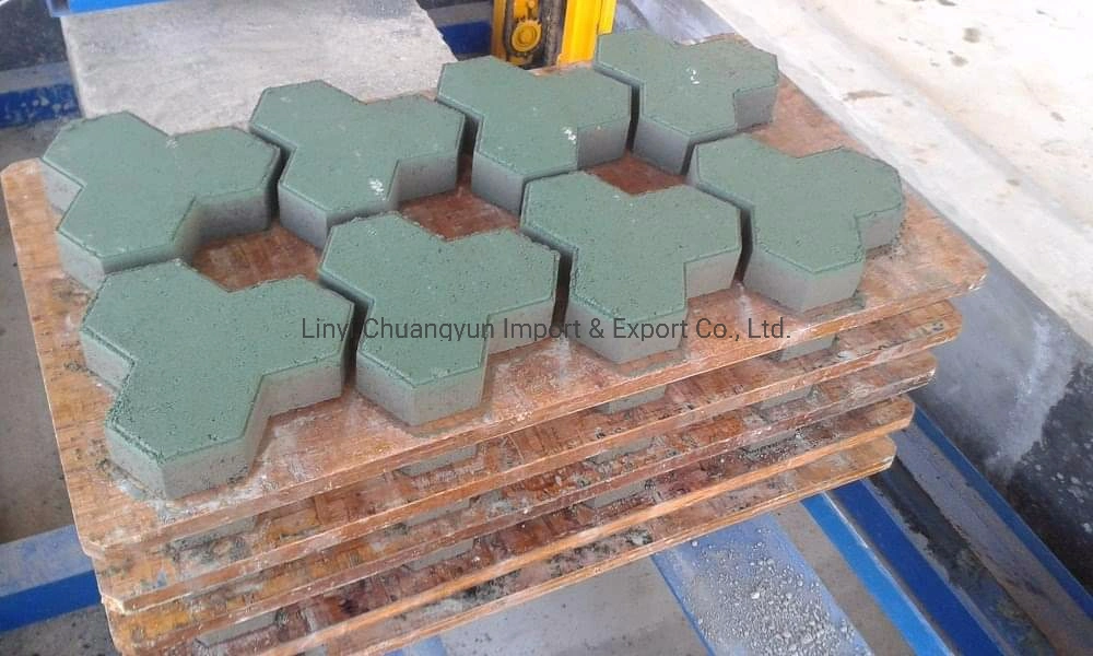 Qt4-20 Cinder Block Making Equipment Cement Pavers Making Machine for Ethiopia