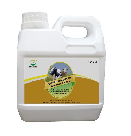 2.5% Albendazole+0.08% Ivermectin Oral Suspension for Animals