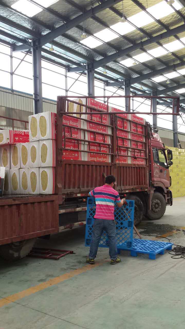 High Density Rock Wool Wall Board with Thermal Insulation Performance