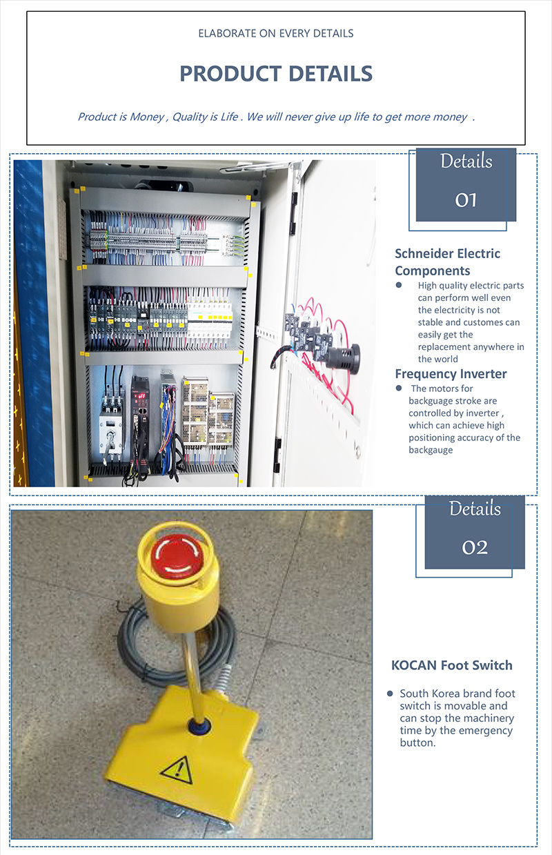 QC12y-6X3200 Simple and Easy Hydraulic Sheet Metal Shearing Machine