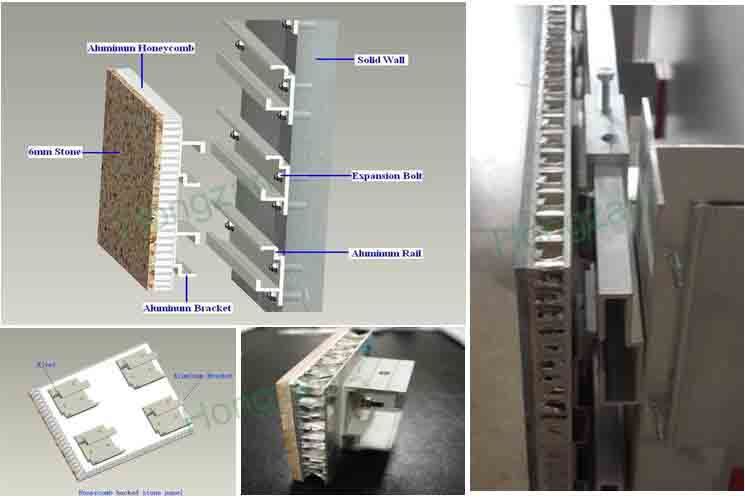 Granite Stone Honeycomb Panels for Decoration
