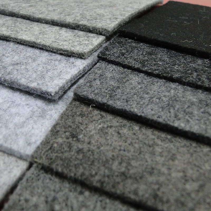 100% Merino Wool Felt and Pressed Wool Felt Textile