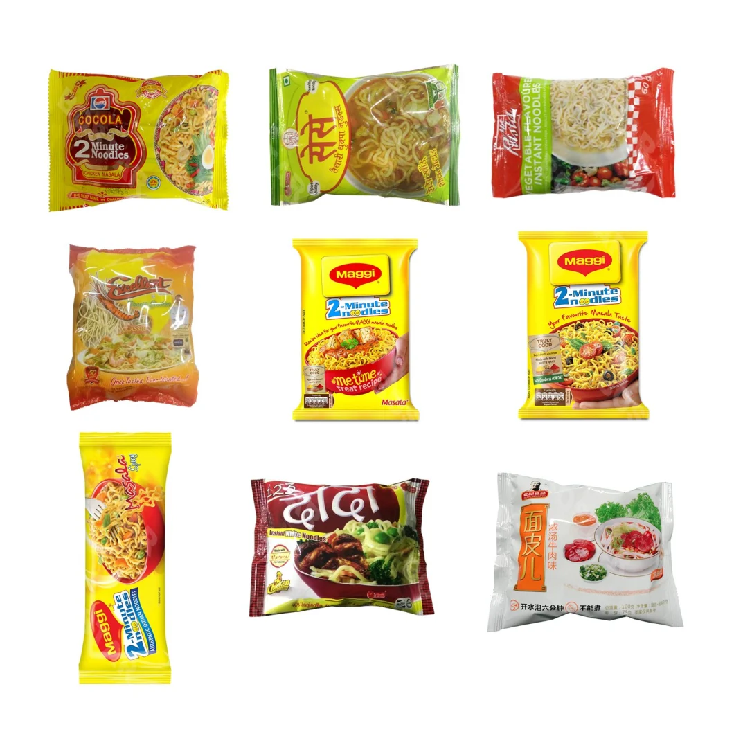 Automatic Instant Noodle Packaging Machine Auto Feeding System for Bag Noodle Packing Machine