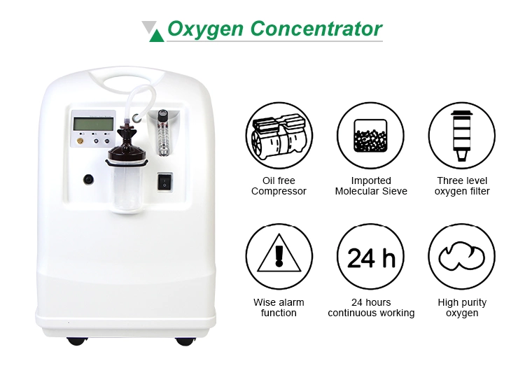 Household Mobile 93% Purity Commercial Oxygen Generator