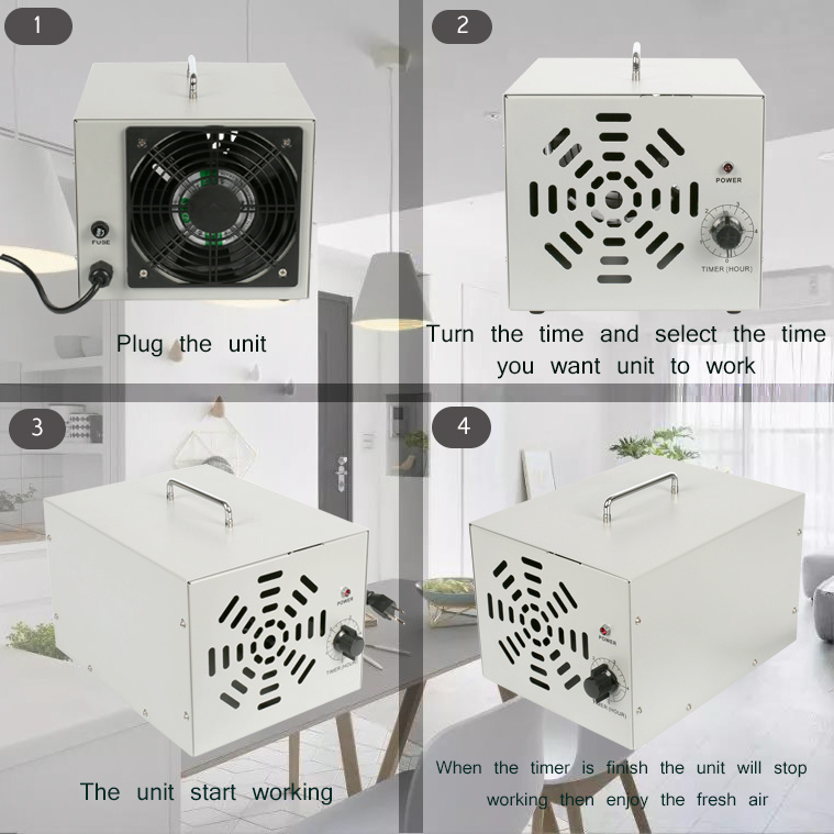 O3 14G/H Air Purifier Medical Ozone Generator Freshener Machine