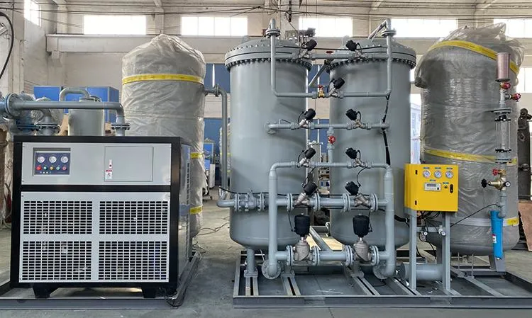 China Oxygen Nitrogen Generator Flushing Packaging Machine