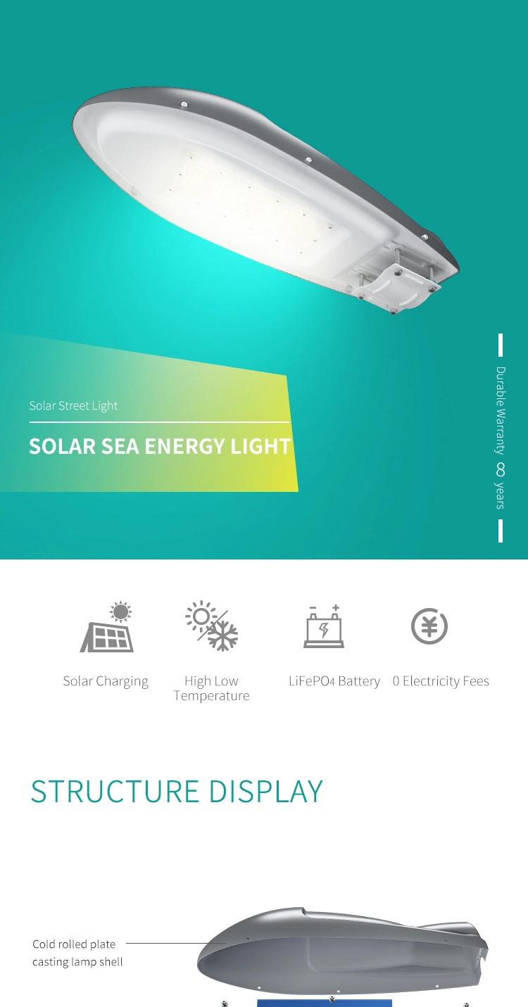 Excellent Quality IP66 Garden Outdoor Solar Street Light