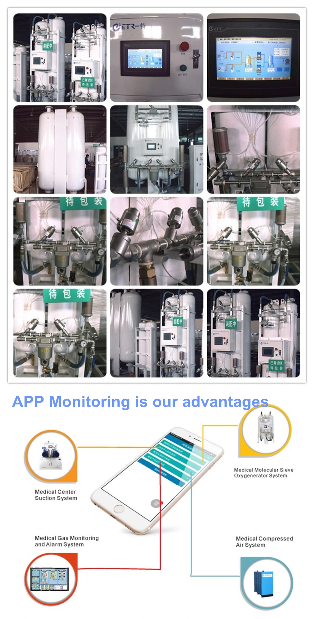 Advanced Zeolite Sieve Oxygen Plant Cost with Oxygen Gas Filling Station