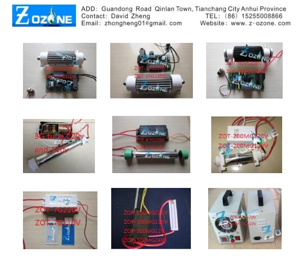 40g Water Cooling Ceramic Ozone Tube Ozone Generator