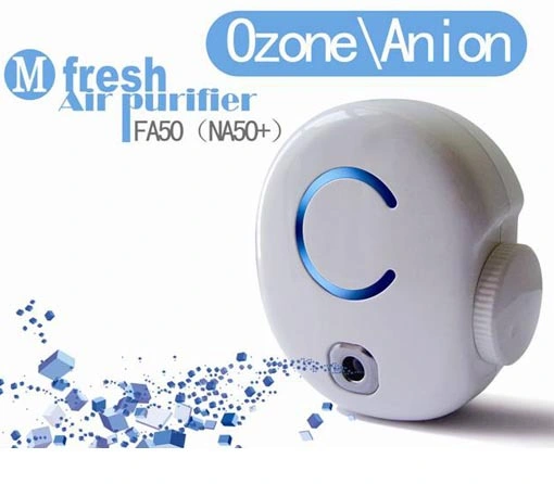 Household Portable 50mg/H Ozone Generator Ozone Machine Plug in Ozone Air Purifier