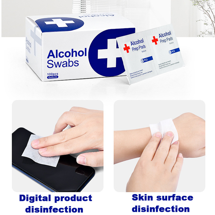 Portable 75%Alcohol Wet Wipes Multi-Purpose Anti Bacterial Wet Wipe