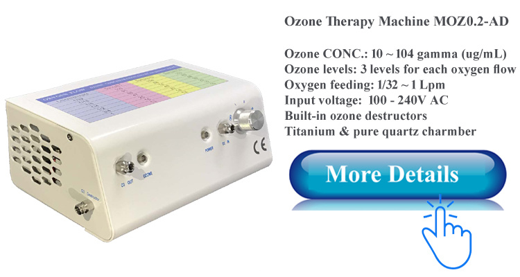 Ozone Generator with 200mg/H Ozone Output for Medical Use