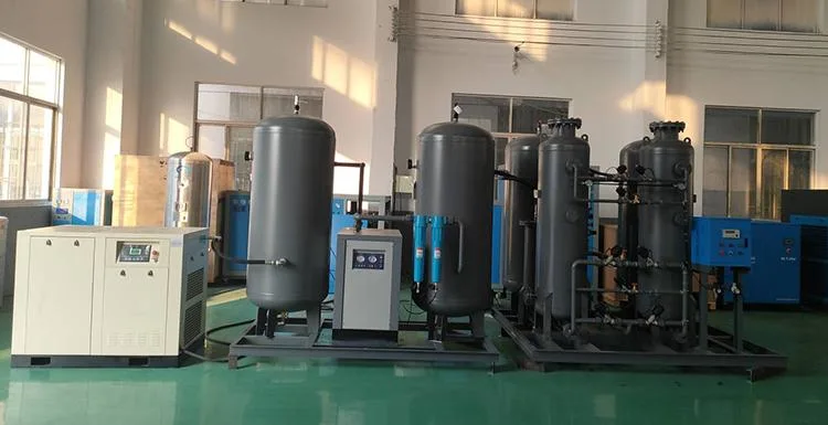 China Oxygen Nitrogen Generator Flushing Packaging Machine