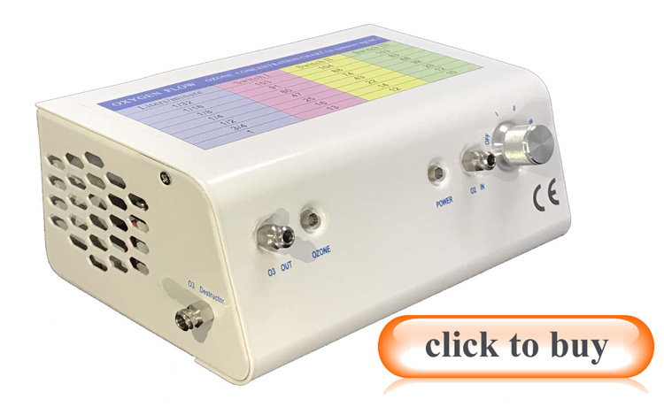 Ozone Generator with 200mg/H Ozone Output for Medical Use