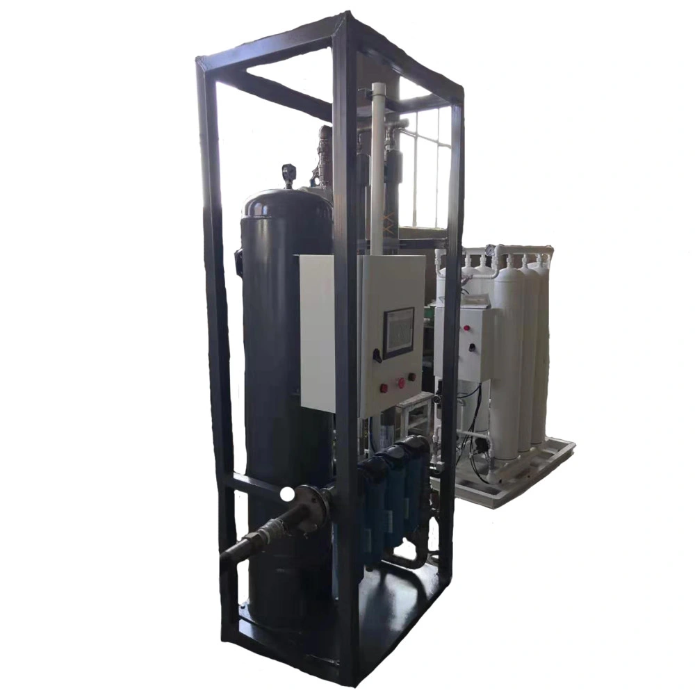 Nitrogen Gas Machine with Atlas Copco Air Compressor for Chemical