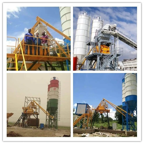 Skip Hopper Type Horizontal Cement Mixing Machine From China